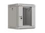 Комуникационен шкаф Lanberg rack cabinet 10' wall-mount 6U/300x300 (flat pack) with glass door grey