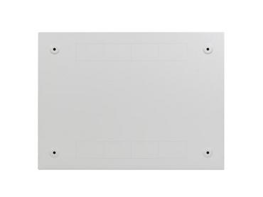 Комуникационен шкаф Lanberg rack cabinet 19' wall-mount 4U+3u/540x200 low-profile grey (assembled)