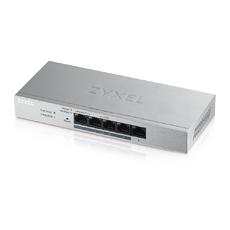 Комутатор ZyXEL GS1200-5HPv2, 5 Port Gigabit PoE+ webmanaged Switch, 4x PoE, 60 Watt