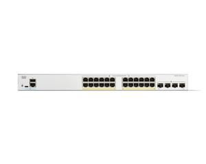 Комутатор Cisco Catalyst 1200 24-port GE, PoE, 4x1G SFP