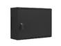 Комуникационен шкаф Lanberg rack cabinet 19' wall-mount 4U+3u/540x200 low-profile black (assembled)