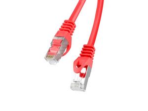 Кабел Lanberg patch cord CAT.6 FTP 3m, red