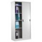 Архивен шкаф BTL J с 5 отделения 185х90х40 см - с отворена лява врата