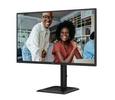 Монитор AOC 27E4U, 27' IPS WLED, 1920x1080@120Hz, 4ms GtG, 300cd m/2, 1500:1, 20M:1 DCR, Adaptive Sync, FlickerFree, Anti Blue Light, 2Wx2, Tilt, Height Adjust, Pivot, Swivel, D-SUB, HDMI, USB Hub