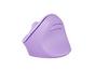 Мишка Natec Vertical Mouse Crake 2 Wireless, 2400DPI Bluetooth 5.2 + 2.4 GHz Pure Lavender