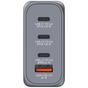 Зарядно устройство Verbatim GNC-100 GaN Charger 4 Port 100W USB A/C (EU/UK/US)