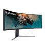 Монитор LG 49GR85DC-B, 49' Ultragear VA AG, 1ms, 32:9 Curved 1000R Gaming QHD (5120x1440), 240HZ, 450cd/m2, 2500:1, DCI-P3 95%, FreeSync, NVIDIA G-Sync, HDR 600 ,VRR, USB Type-C, HDMI, DisplayPort, PIP, PBP, Height, Swivel, Tilt, Black