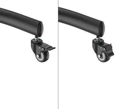 Стойка Neomounts Mobile Flat Screen Floor Stand (height: 128-160 cm)