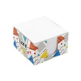 Бяло кубче 90х90 мм 500 л картонена поставка