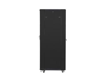 Комуникационен шкаф Lanberg rack cabinet 19' free-standing 42U / 800x800 self assembly flat pack with mesh door, black
