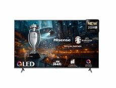 Телевизор Hisense 75' E7NQ Pro, 4K Ultra HD 3840x2160, QLED, Quantum Dot, 144Hz, HDR 10+ adaptive, HLG, Dolby Vision, DTS Virtual X, Smart TV, WiFi 5GHz, WiFi Direct,Light Sensor, BT, Anyview Cast, 3xHDMI, 2xUSB, LAN, CI+, DVB-T2/C/S2, Black