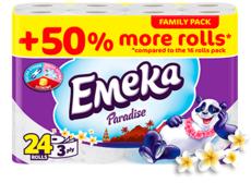 Тоалетна хартия Emeka Paradise, 24+6 бр.