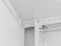 Комуникационен шкаф Lanberg rack cabinet 19' wall-mount 9U/600x600 for self-assembly with metal door grey (flat pack)