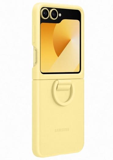 Калъф Samsung Yellow Silicone Case - For Samsung Galaxy Z Flip 6