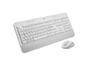 Комплект Logitech Signature MK650 Combo for Business, Off-white