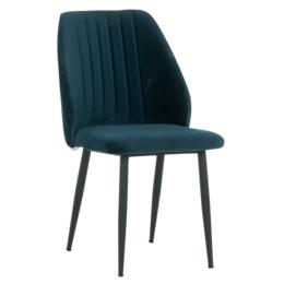 Трапезен стол ГОРДАН- снимка отпред, аква