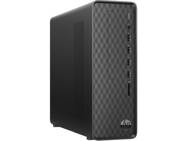 Настолен компютър HP Slim Desktop S01-pF4000nu 180W SFF Dark Black, Core i7-14700(2.5Ghz, up to 5.6GHz/33MB/20C), 8GB 3200Mhz 1DIMM, 512GB PCIe SSD, Wifi 6+BT, HP Keyboard 125 & HP Mouse 125, Free DOS, 2Y Warranty