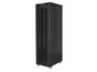 Комуникационен шкаф Lanberg rack cabinet 19' free-standing 47U/800x1000 (flat pack) with mesh door lcd black v2