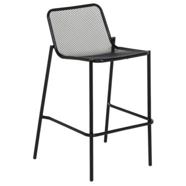 Бар стол ВЕЛИ- черен цвят