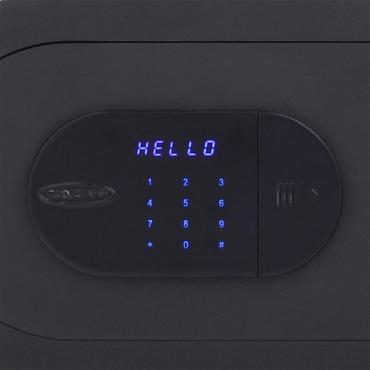 Метален сейф UNS VS - снимка на тъчскрийн дисплея