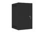 Комуникационен шкаф Lanberg rack cabinet 10' wall-mount 9U / 280x310 self-assembly flat pack with metal door, black