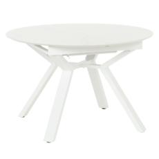 Трапезна маса АРИЯ разтегателна- в бял цвят