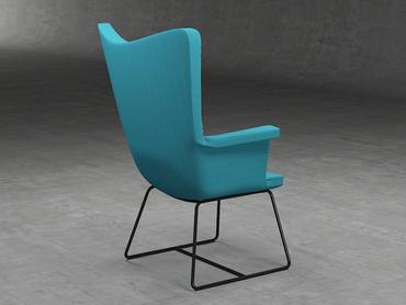 Посетителско кресло ЛАЗАРИЦА CLA 04