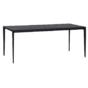 Трапезна маса ДАМЯН- керамичен плот, черен цвят