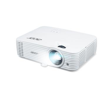 Мултимедиен проектор Acer Projector H6815GTV, DLP, 4K UHD (3840x2160), 4000 ANSI Lm, 10 000:1, 1.1x, 2xHDMI, USB Type A, RS232, PC Audio 3.5mm mini jack, DC Out 5V/1.5A, Google TV dongle included, Lamp life up to 20 000h, 3W Speaker, Bag, 2.88Kg, White