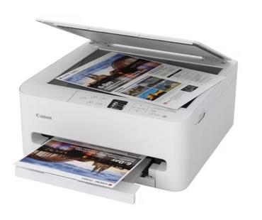 Мастилоструйно многофункционално устройство Canon PIXMA TS6550i All-In-One, White