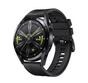 Часовник Huawei Watch GT 3 46mm, Active Jupiter-B19S, 1.43', Amoled, 466x466, PPI 326, 4GB, Bluetooth 5.2 supports BLE/BR/EDR, 5ATM, NFC, GPS, Battery 455 maAh, Black Fluoroelastomer Strap
