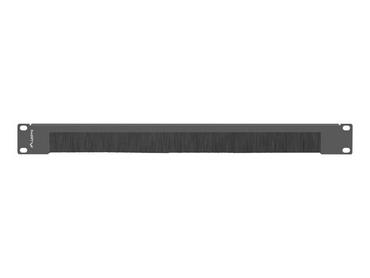Аксесоар Lanberg 19' brush panel 1U AK-1103-B, black