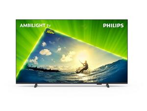 Телевизор Philips 55PUS8209/12, 55' 4K Ultra HD QLED, 3840x2160, DVB-T/T2/T2-HD/C/S/S2, 60Hz, Ambilight 3, Pixel Precise UHD, HDR+, Titan OS, Dolby Atmos, VRR, 3*HDMI, 2*USB, 802.11n, 20W RMS, Black