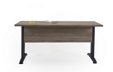 Работно офис бюро 80 см 30 мм плот метален крак 