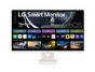 Монитор LG 27U511SA-W, 27' IPS Smart webOS23, 100Hz, 5ms, 1300:1, 250cd/m, FHD 1920x1080, ThinQ, sRGB 99%, HDR 10, HDMI, USB, Bluetooth, AirPlay 2, Speacers 5W x 2, Tilt, White