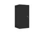 Комуникационен шкаф Lanberg rack cabinet 10' wall-mount 12U/280x310 for self-assembly with metal door black (flat pack)