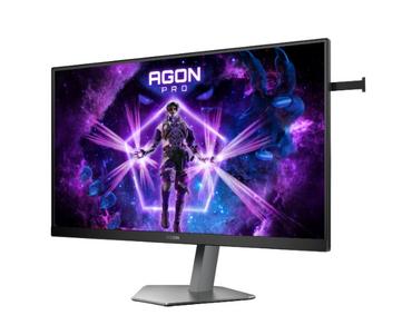 Монитор AOC AG276FK, 27' Fast IPS WLED, 1920x1080@520Hz, 0.5ms GtG, 0.3ms MPRT, 400cd m/2, 1000:1, 80M:1 DCR, Adaptive Sync, FlickerFree, Low Blue Light, 5Wx 2, Tilt, Height Adjust, Pivot, Swivel, 2xHDMI, 2xDP, USB hub