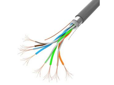 Кабел Lanberg LAN cable ftp 100m stranded cca grey