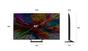Телевизор LG 65QNED93A6A, 65' 4K HDR Smart QNED TV MiniLED, 3840x2160, 120Hz Native (VRR 165Hz), DVB-T2/C/S2, AI Alpha 8, HDR 10 PRO, webOS 24, ThinQ AI, WiFi, FreeSync Compatible, VRR, AI Upscaling, Google Cast, Virtual 9.1.2 Up-mix, Bluetooth, Hdmi, Mul