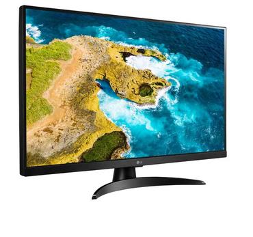 Монитор LG 27TQ615S-PZ, 27.0' IPS, Smart webOS, TV Tuner DVB-T2/C /S2, 1000:1, Mega DFC, 250cd, Full HD (1920 x 1080), Wi-Fi, LAN, AirPlay, HDMI, CI Slot, USB 2.0, Bluetooth, AI Sound, Speakers, Black