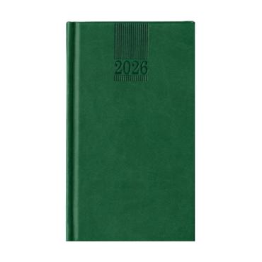 Календар - бележник ПОЛО джобен-зелен цвят