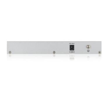 Комутатор ZyXEL GS1200-5HPv2, 5 Port Gigabit PoE+ webmanaged Switch, 4x PoE, 60 Watt
