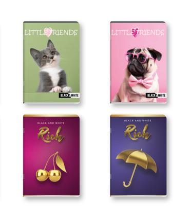 Тетрадка телчета А5 офсет 40 л малки квадратчета 20 бр