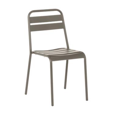 Градински стол ФЛАМБО- „Модерен метален градински стол