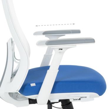 Работен стол НЕРЕЙ- регулируеми подлакътници, напред-назад