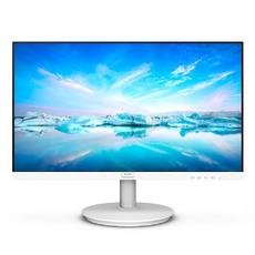 Монитор Philips 241V8AW, 23.8' IPS WLED, 1920x1080@75Hz, 4ms GtG, 250cd m/2, 1000:1, Mega Infinity DCR, Adaptive Sync, FlickerFree, Low Blue Mode, 2Wx2, Tilt, D-SUB, HDMI, White
