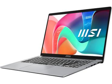 Лаптоп MSI Modern 15 F13MG, i5-1334U (10C/12T, up to 4.60 GHz, 12 MB) , 15.6' FHD (1920x1080), IPS-Level, Iris Xe Graphics, 16GB DDR4 2x8 (3200MHz), 512GB PCIe Gen4x4 SSD, Intel Wi-Fi 6E, BT v5.3, Backlit KBD White, Copilot Key, 3 cell, Platinum Gray, NO 