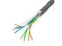 Кабел Lanberg LAN cable CAT.5e sftp 305m solid cu cpr + fluke passed grey