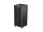 Комуникационен шкаф Lanberg rack cabinet 19' free-standing 37U/600X800 (FLAT PACK) with mesh door LCD black