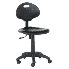 Работен стол СОНАТА- снимка отпред, черен цвят, специализиран